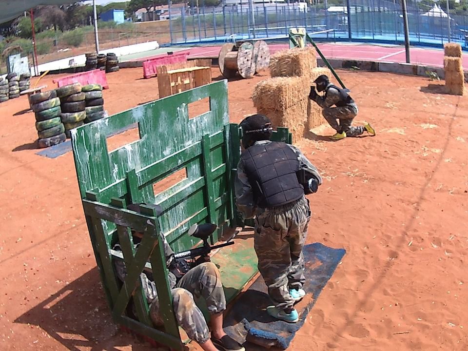 Paintball at Fuerte Nagüeles Marbella