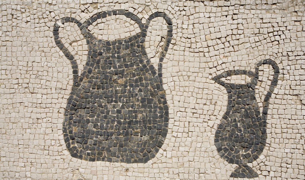 Roman Villa of Río Verde mosaic details, Marbella