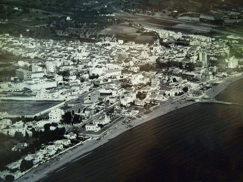 Hotel San Nicolás and Club Náutico under construction (early 60s)