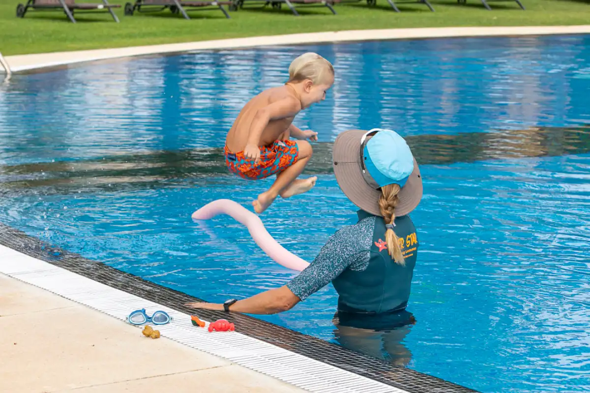 Child-focused swimming instruction